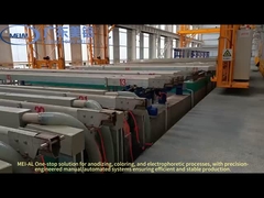 6061/6063 मध्यम सील प्रकार के मिश्र धातु एल्यूमीनियम एनोडाइजिंग उपकरण