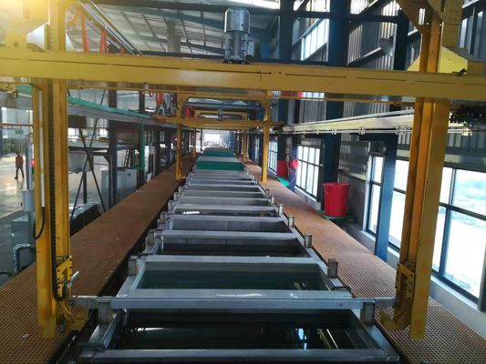 छोटे वर्कपीस स्वचालित एनोडाइजिंग लाइन रंग उपचार प्रक्रिया