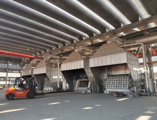 220V एल्यूमिनियम बिलेट कास्टिंग उत्पादन लाइन 30T स्मेल्टिंग फर्नेस