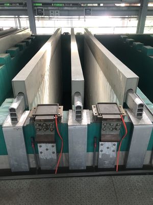 एनोडाइजिंग लाइन सहायक उपकरण प्रवाहकीय प्रणाली एल्यूमीनियम मिश्र धातु