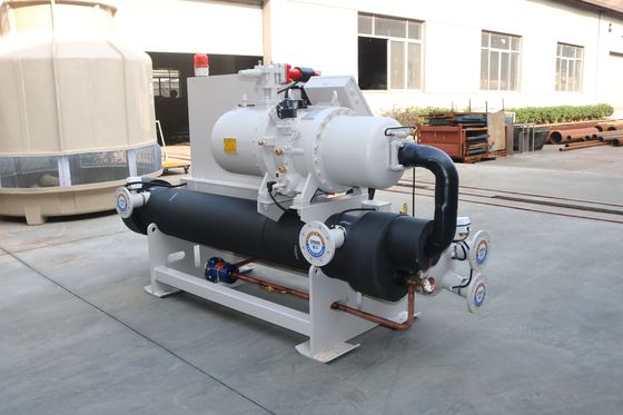 अच्छा दाम 444.4 किलोवाट एनोडाइजिंग लाइन उपकरण स्क्रू मशीनों के बीच कोल्ड फ्रीजिंग ऑनलाइन