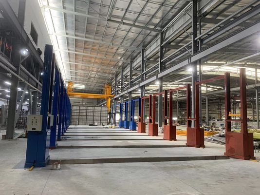 क्षैतिज एनोडाइजिंग लाइन सिस्टम उपचार मैनुअल रैकिंग विधि