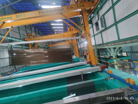 950T/माह मैनुअल क्षैतिज ऑक्सीकरण लाइन उपकरण 8000*चौड़ाई*3500