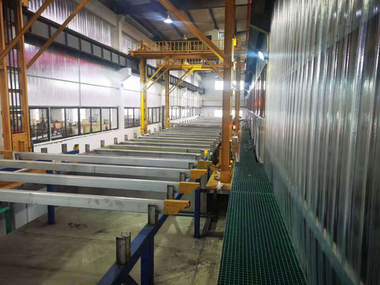 अच्छा दाम 500T/माह एनोडाइजिंग उत्पादन लाइन सेमीऑटोमैटिक/स्वचालित ऑनलाइन