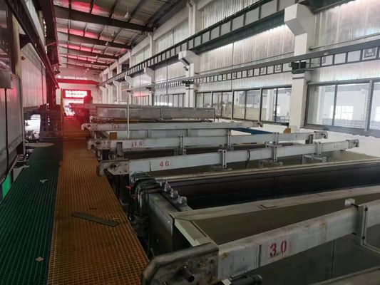 क्षैतिज एनोडाइजिंग लाइन निर्माण स्वचालित संचालन शैली