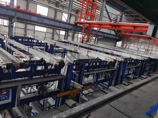 12500 मिमी अधिकतम प्रोफ़ाइल लंबाई के साथ 220V 50HZ स्वचालित एनोडाइजिंग लाइन