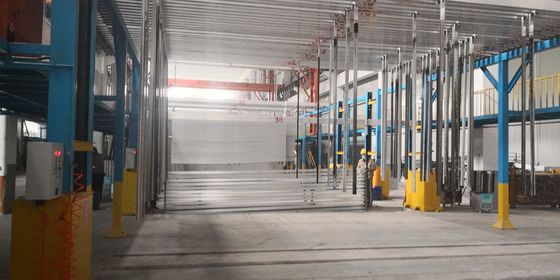 क्षैतिज स्वचालित एनोडाइजिंग लाइन उपकरण 1500टी/माह आउटपुट