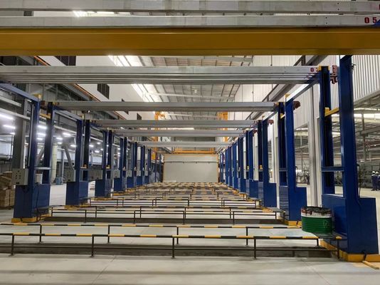 850टी/महीना एल्यूमिनियम एनोडाइजिंग उपकरण लाइन एसी 3 चरण 380v 50 हर्ट्ज