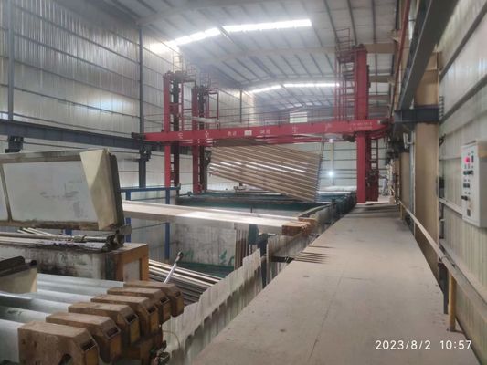 380V - 415V एनोडाइजिंग उत्पादन लाइन मैनुअल 200T/माह आउटपुट