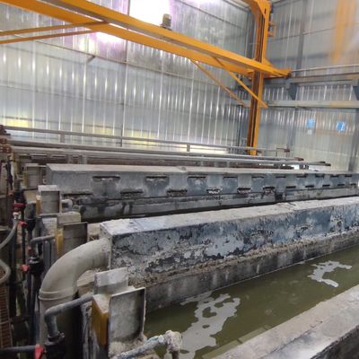 अच्छी कीमत 150 टन मैन्युअल ऑक्सीकरण उत्पादन लाइन दो फिक्स्चर / रैक ऑनलाइन