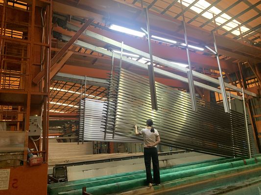 एनोडाइजिंग उत्पादन लाइन के लिए मुक्त सल्फ्यूरिक एसिड 180 प्लस 30 g/l के साथ डिग्रिफिकेशन टैंक