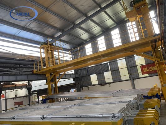 अच्छी कीमत एल्यूमीनियम प्रोफाइल सतह उपचार के लिए 12000T/वर्ष की क्षमता वाली एनोडाइजिंग लाइन ऑनलाइन