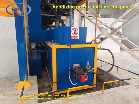 उच्च क्षमता वाले एल्यूमीनियम एनोडाइजिंग लाइन के साथ ऊर्जा कुशल सुखाने प्रणाली ♪ MEI-AL Tech (1000 टन / माह)