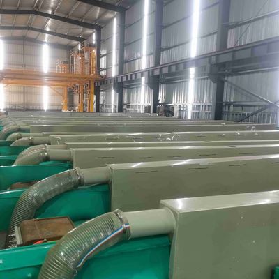 अच्छा दाम टाइटेनियम गोल्ड फिनिश एल्यूमीनियम प्रोफाइल के लिए 2000T/M क्षमता वाली इंटेलिजेंट कंट्रोल एनोडाइजिंग प्रोडक्शन लाइन ऑनलाइन