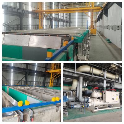 अच्छी कीमत 2000T/M हाई एंड एल्यूमीनियम प्रोफाइल एनोडाइजिंग उत्पादन लाइन ऑनलाइन