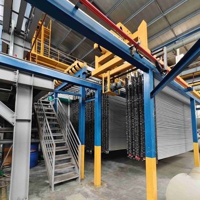 अच्छी कीमत कम ऊर्जा खपत 1000 टन / माह एल्यूमीनियम प्रोफाइल ऑक्सीकरण उपचार प्रणाली ऑनलाइन