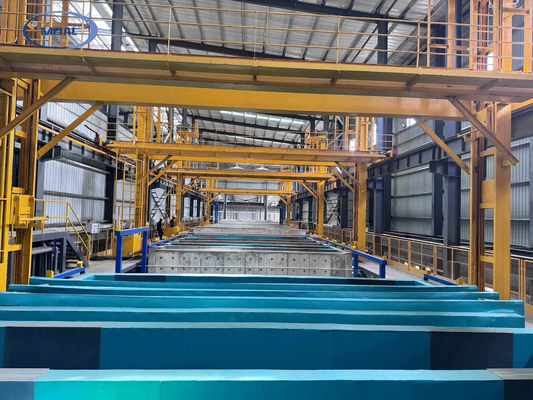 अच्छी कीमत 500T/M बड़े घटकों के लिए एनोडाइजिंग लाइन ऑनलाइन