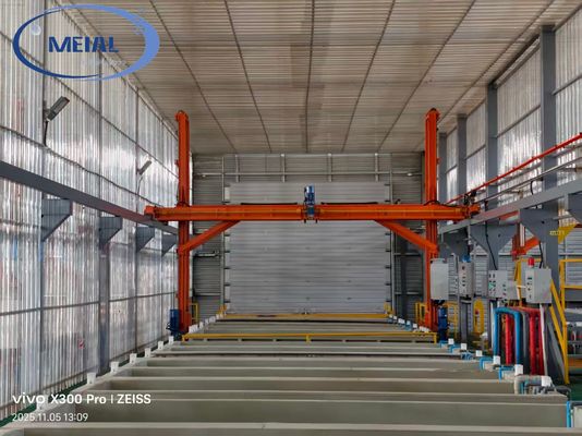 अच्छी कीमत Horizontal Anodizing Production Line with 5-15μm Film Thickness Uniformity and ±0.5℃ Temperature Precision ऑनलाइन
