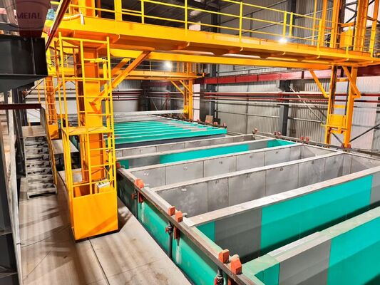 अच्छा दाम 6063 6061 7075 सौर एल्यूमीनियम फ्रेम सतह उपचार के लिए एल्यूमीनियम मिश्र धातु एनोडाइजिंग उत्पादन लाइन ऑनलाइन