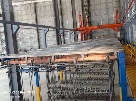 अच्छा दाम 2000T/M ग्रीन कुशल अनुकूलन योग्य सोलर फ्रेम के लिए एल्यूमीनियम एनोडाइजिंग उत्पादन लाइन ऑनलाइन