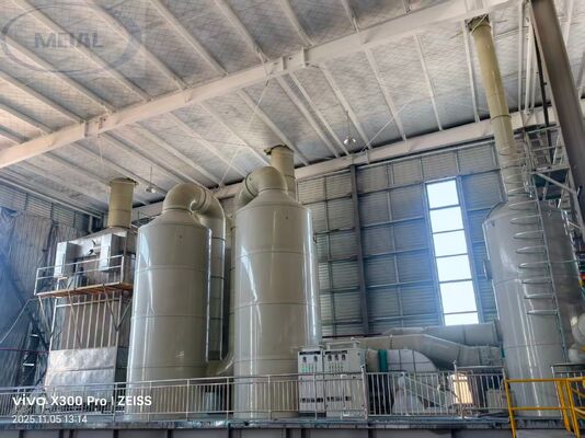 अच्छा दाम उच्च दक्षता वाली एनोडाइजिंग निकास गैस शुद्धिकरण और वेंटिलेशन प्रणाली का डिजाइन ऑनलाइन