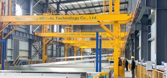 अच्छा दाम अनुकूलन योग्य आकार 1-6500 मिमी और उत्कृष्ट घर्षण प्रतिरोध सतह उपचार उपकरण के साथ स्वचालित 800T / माह एल्यूमीनियम एनोडाइजिंग उत्पादन लाइन ऑनलाइन