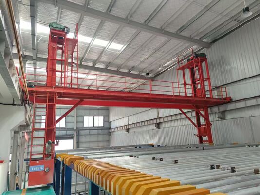 अच्छा दाम 40 Tons/Month Semi-Automatic Hard Anodizing Production Line for Automotive Parts with 25–80 μm Film Thickness ऑनलाइन