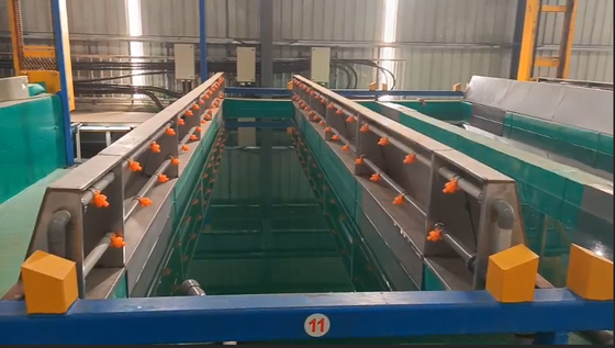 अच्छा दाम पूर्ण स्वचालित संचालन के साथ सटीक सतह उपचार और सुसंगत रंग खत्म के लिए स्वचालित एल्यूमीनियम एनोडाइजिंग लाइन ऑनलाइन